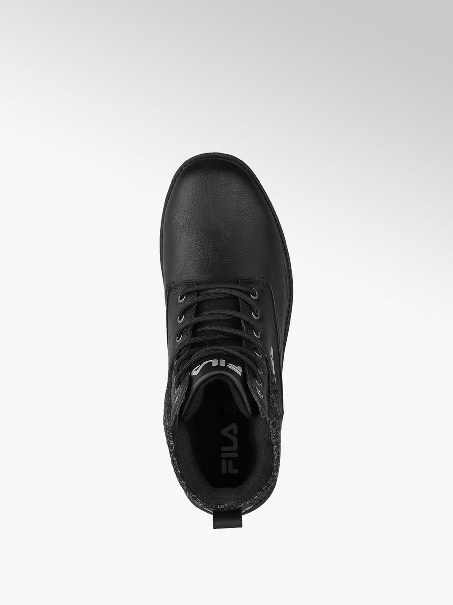 Fila Zwarte hoge boot vetersluiting - Gratis Bezorgd ... Fila Zwarte hoge boot vetersluiting - Gratis Bezorgd ...